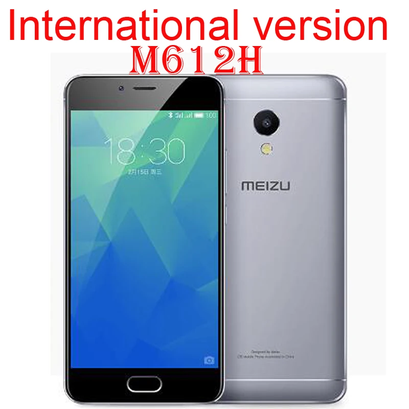 Оригинал Meizu M5S Глобальный Версия M612H MTK6753 Octa core 3 ГБ 16/32 5.2 &quotHD IPS отпечатков пальцев