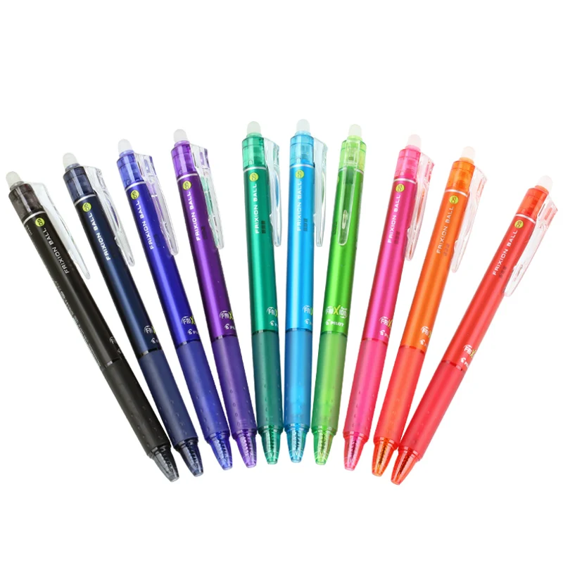 

Japan Pilot FriXion 3 PCS LFBK-23EF Magic Erasable Press Multicolor Touchable Gel Ink Pen School Office Supplies 0.5 mm
