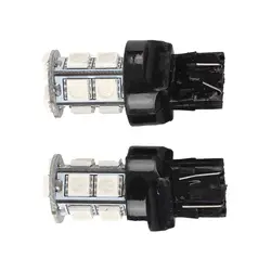 2x T20 W21/5 Вт 3156 3157 5050 SMD 13 светодиодный лампы пятно авто лампа красный свет