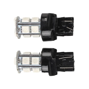 

2x T20 W21/5W 3156 3157 5050 SMD 13 LED BULB SPOT AUTO CAR lamp Red light