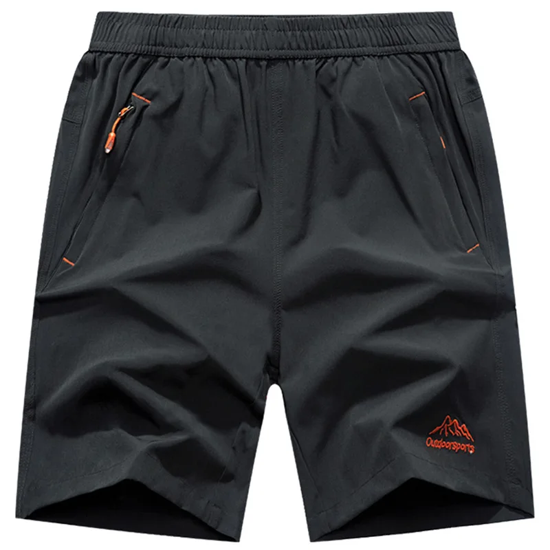 Men's Athletic Knee Length Running Shorts Men's Fitness Apparel, Men