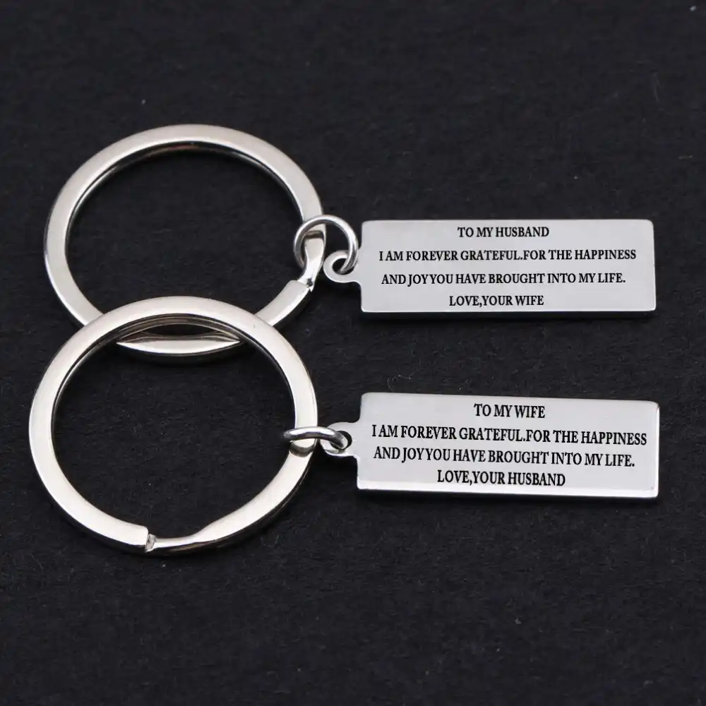 to my wife keyring