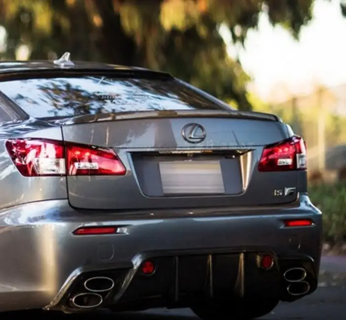 Carbon fiber CAR REAR WING TRUNK LIP SPOILER FOR Lexus IS IS250 300 350