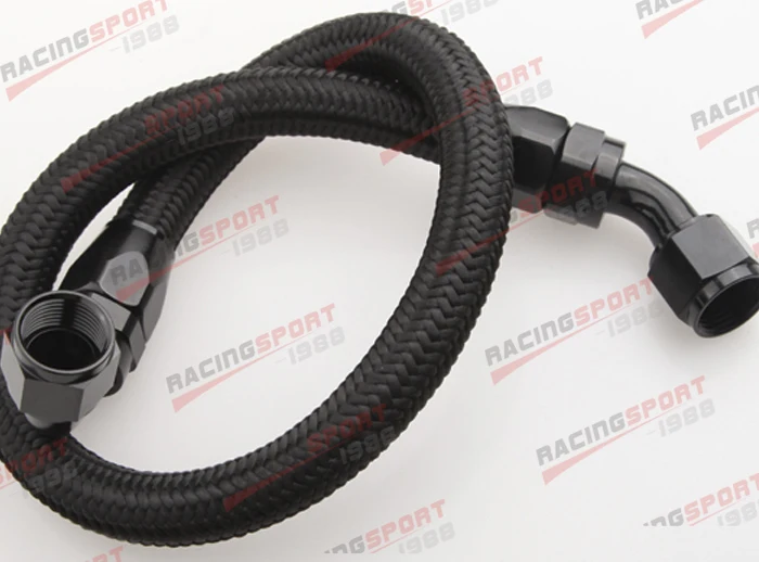 36" 10AN Nylon Braided Racing Performance Oil Fuel Coolant Line Hose