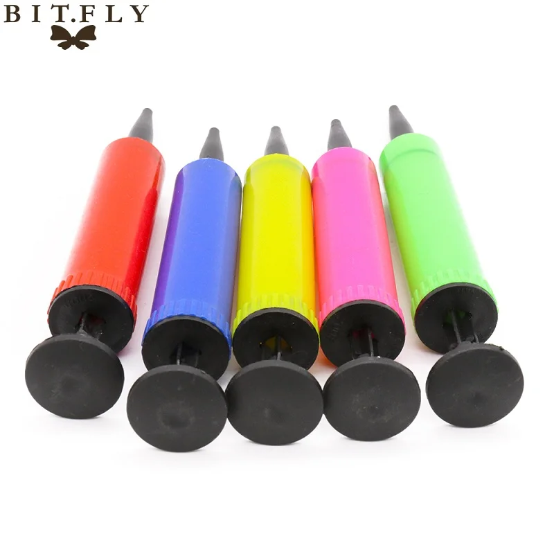 balloon air pump balloons foot balls inflator hand push Air Pump Event