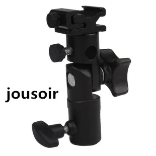 

10PCS/lot Light Bracket Stand Type E Swivel Flash Hot Shoe Holder With 1/4" to 3/8" Screw Mount For Studio Accessories CD50