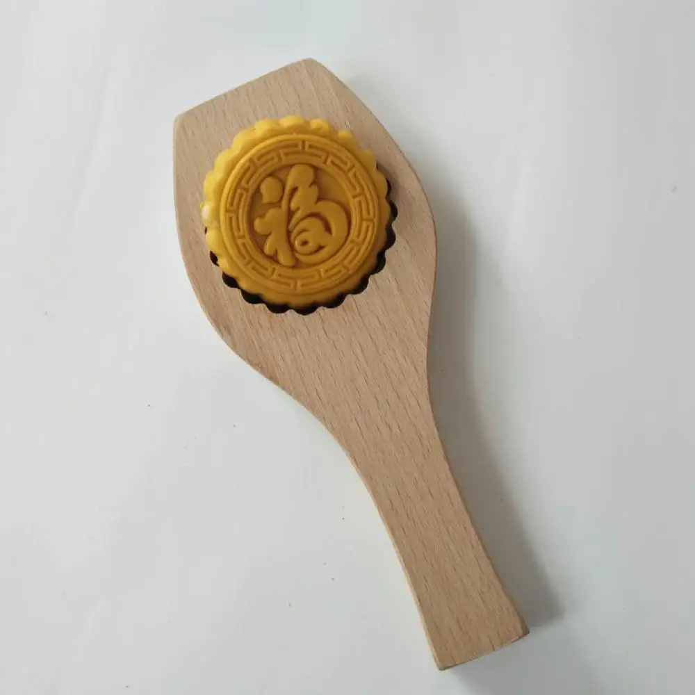 Форма деревянная Кондитерская форма для изготовления Мун бобы торт mooncake