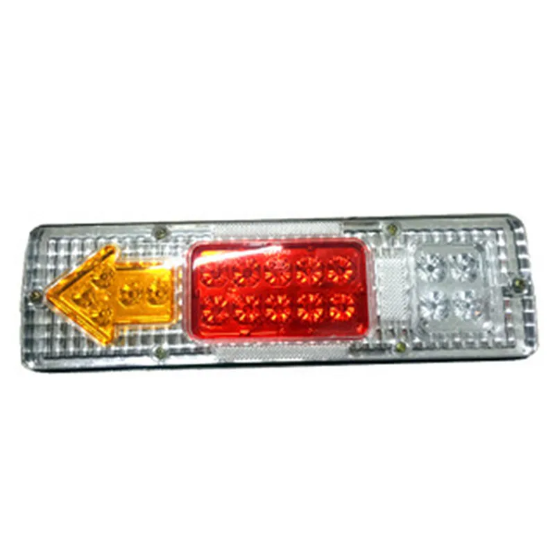 2 шт. 19 Led караван грузовик задний фонарь 30*9 см 12В 24В Автомобильный светодиодный
