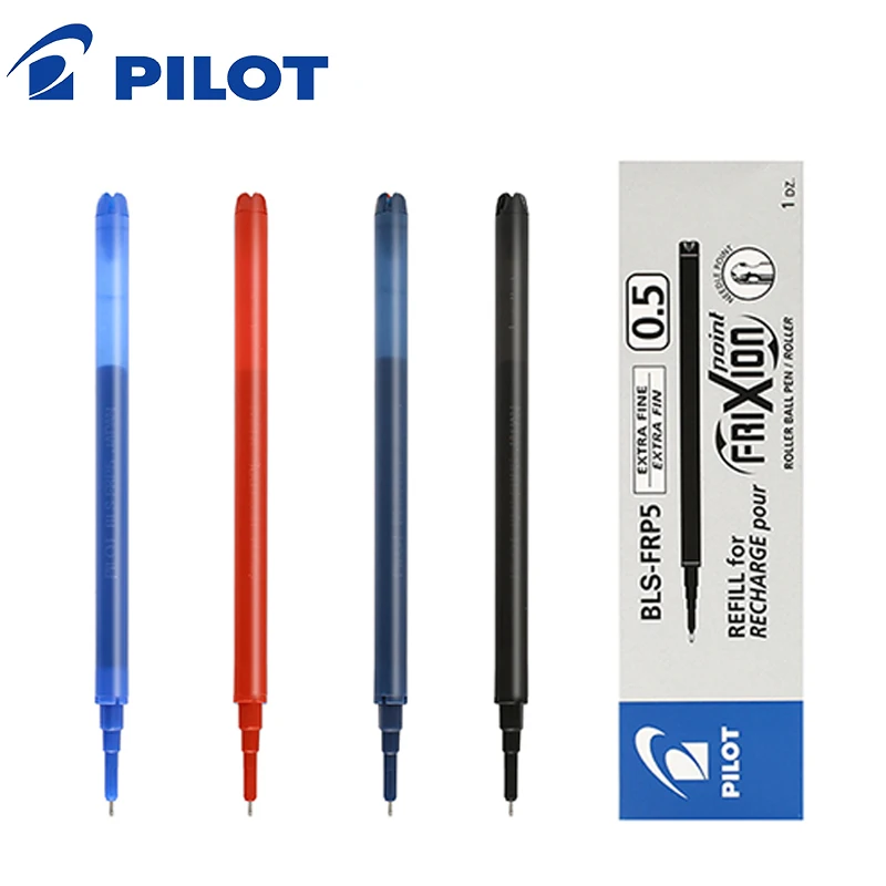 

12 Pcs/Lot Pilot BLS-FRP5 FriXion Refill for BL-FRP5 Gel Ink 0.5mm Friction Pen Refill Needle Tube Office Supplies