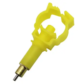 

10 Pcs Rabbit Waterer Used For 25mm Pipe Rabbit Nipple Drinker With Buckle Fixing Rabbit Feeding Cage Accessories Nipple Drinker