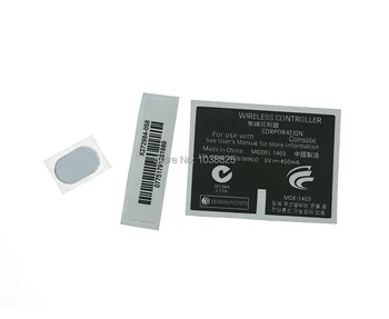 

5sets/lot Back Lable Serial Sticker Laser stickers Label Seals For Xbox360 xbox 360 Wireless Controller Replacement
