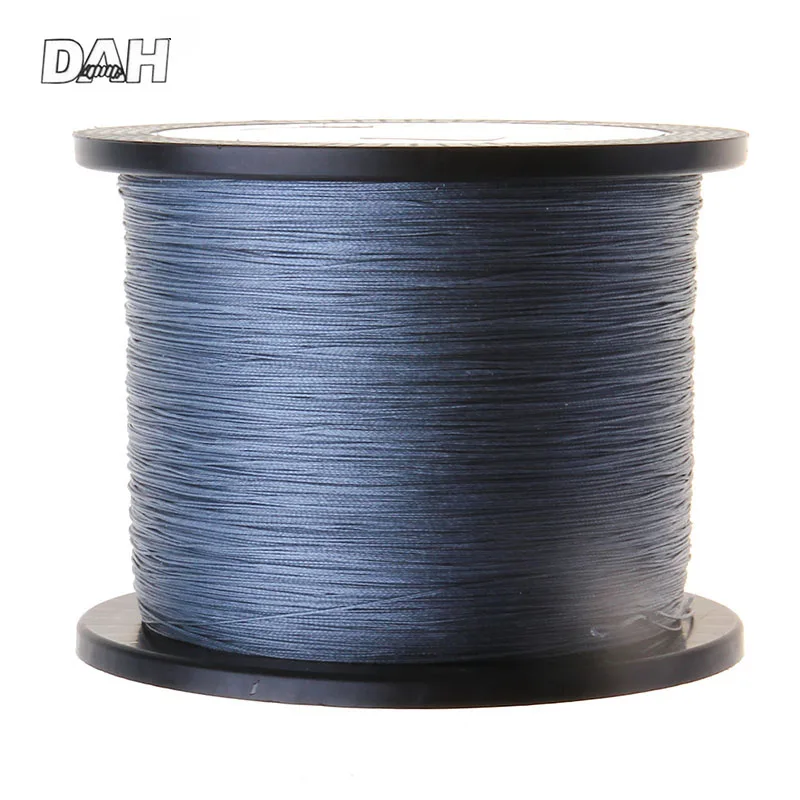 1000M 8X DAH BRAND Super Strong Japan Multifilament 100% PE braided fishing line 8 strands braided wires 10LB to 100LB