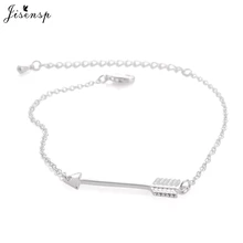 Jisensp уникальный One Direction Стрелка Шарм Браслеты для Для женщин ювелирные изделия Регулируемая Браслеты Mujer дружба подарок Erkek Bileklik