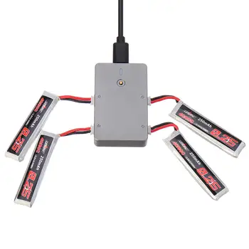

ISDT UC4 18W 4X1.5A 1S MINI Smart Battery Charger With Type C Input PH2.0 Output