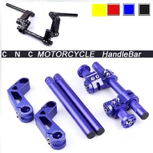 Мотоцикл Скутер CNC Регулируемая рулевая Ручка Бар 7/" Съемная Рулевая Система Набор для 125cc велосипед ямы Байк мотокросса