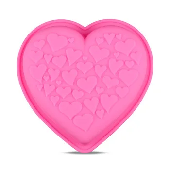 

Cake Mould Heart Shaped Silicone Cake Mold Baking Tools For Cakes Heart Pizza Molds Bakeware For Big Muffin Moulds H899