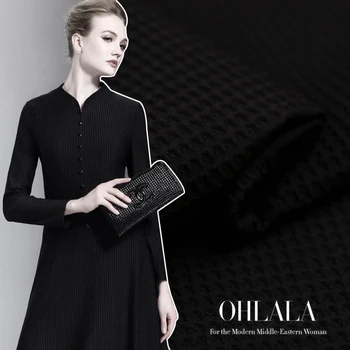 

Stereo concavity jacquard fabric French wide jacquard brocade fabric autumn and winter crisp fashion dress fabric cloth