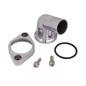 

2019 Car Styling Polished Aluminum Water Neck Swivel 15 Degree For Chevy SB BB 327 350 454 396 Car Accessories