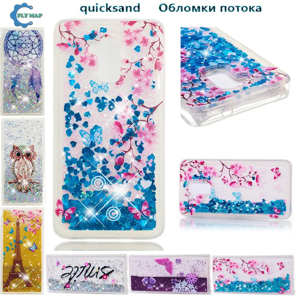 Quicksand Case For Huawei Honor 5C 5 C C5 Dynamic Liquid Glitter Stars Phone Cover Honor 7 Lite NEM-L21 NEM-L51 NEM L21 L51 UL00