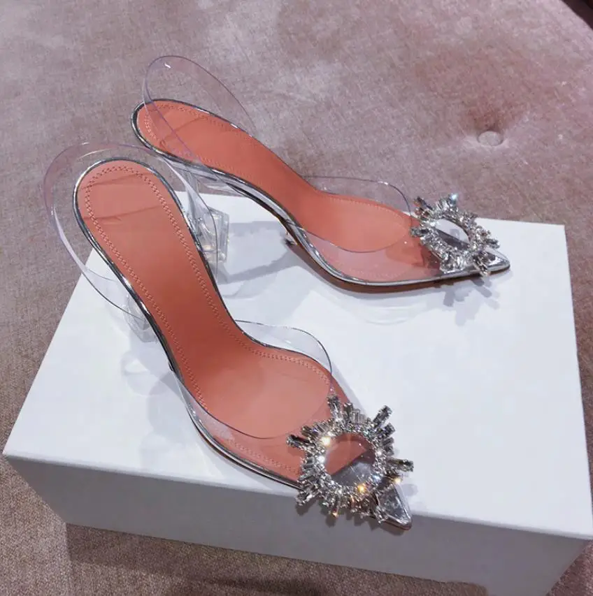 

The new pointy, all-in-one, diamond-encrusted platform sandals for summer 2019