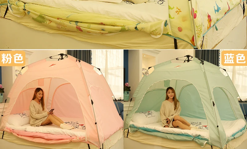 Новая автоматическая Крытая кровать для взрослых и детей, ветронепроницаемые палатки от комаров, летняя палатка