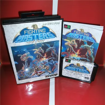 

Fighting Masters Japan Cover with box and manual For Sega Megadrive Genesis Video Game Console 16 bit MD card