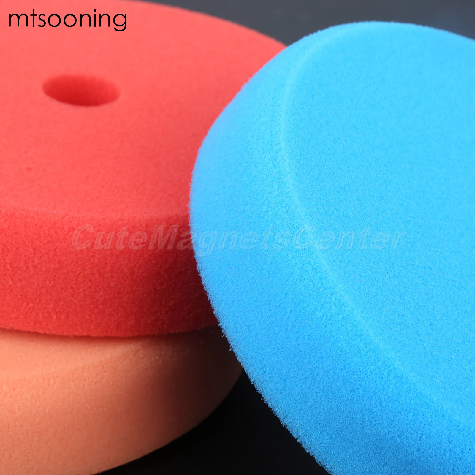 Almofadas de Polimento Conjuntos para da - Mtsooning Composto Buffer Polimento ro Dupla Ação Polidor Carro 6 150mm 7 Mtsooning 6