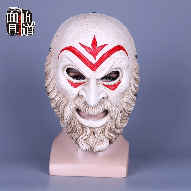 

Assassin Odyssey villain master mask mask creed Halloween performance game peripheral resin fast hand shaking