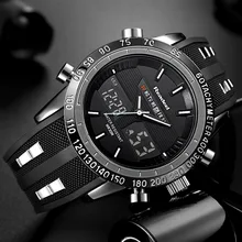 2018 New Luxury Brand Men Sports Watches Waterproof LED Digital Quartz Men Military Wrist Watch Clock
