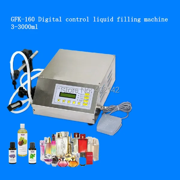 

Customized 110V, 220V liquid filling machine GFK-160, free shipping