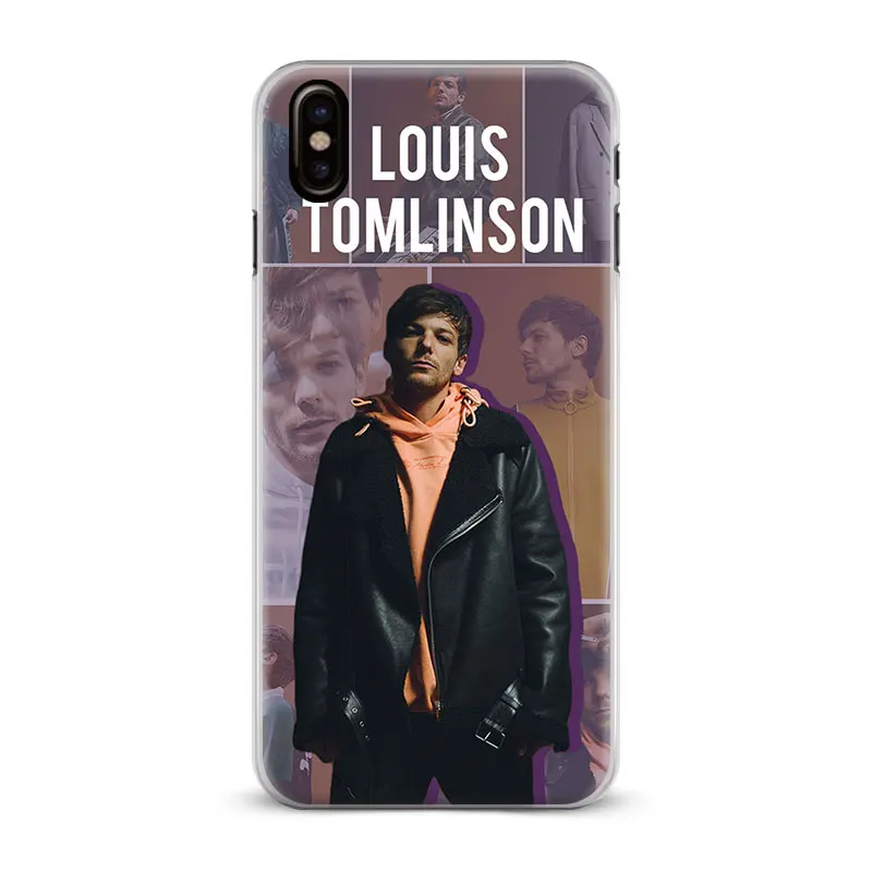 Louis Tomlinson Coque Fashion For Apple iPhone X 8Plus 8 7Plus 7 6sPlus 6s 6Plus 6 5 5S SE 4s 4 Phone Case Shell Cover