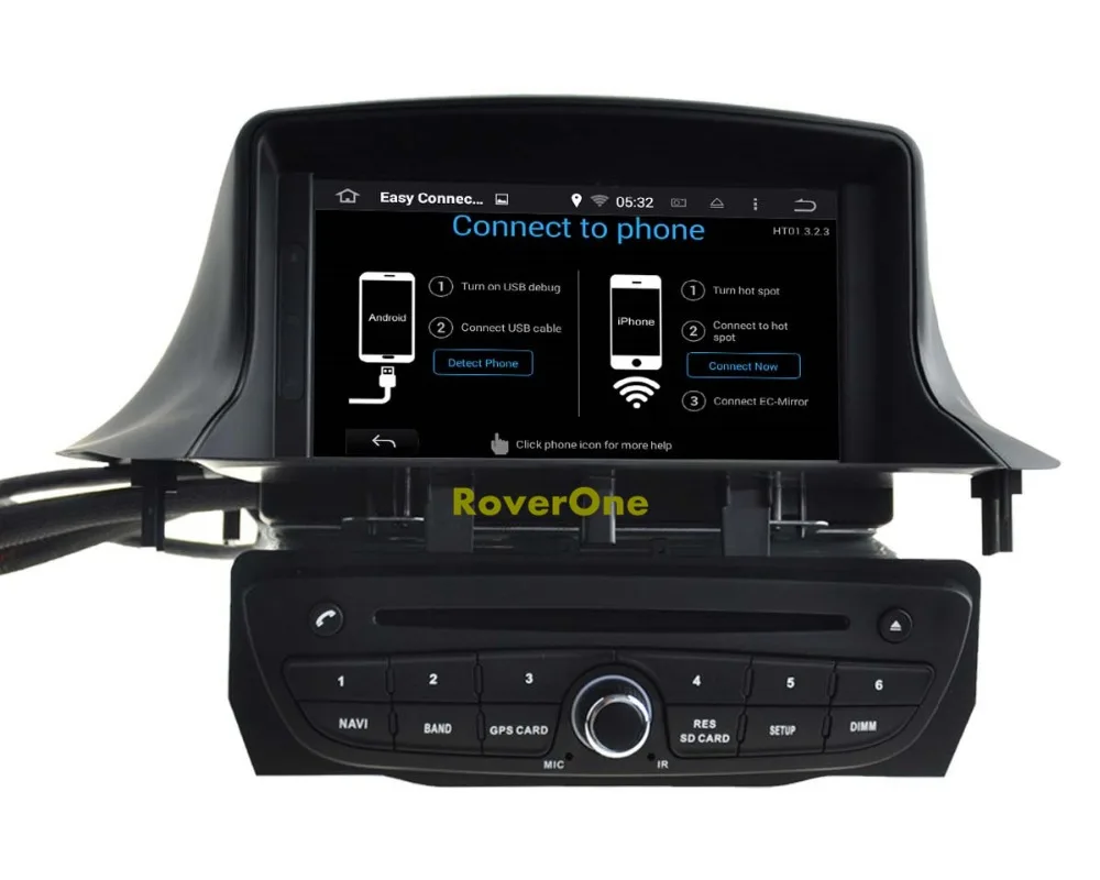 Для Renault Megane III 3 Fluence HD четырехъядерный Android 8 1 автомобильный Радио DVD gps навигация