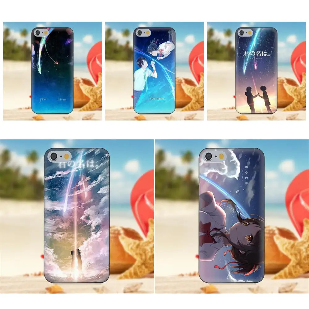 Oedmeb Soft Phone Чехол Кожного Покрова Kiminonawa-Ваше Имя Для Galaxy A3 A5 A7 J1 J3 J5 J7 S5 S6 S7 S8 S9 edge Плюс