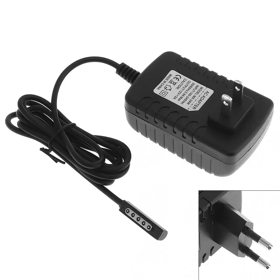 

Universal 12V 2A AC Adapter Tablets Battery Chargers for Microsoft Surface RT Pro 2 Windows 8 Tablet PC 64GB 128GB 256GB 512GB