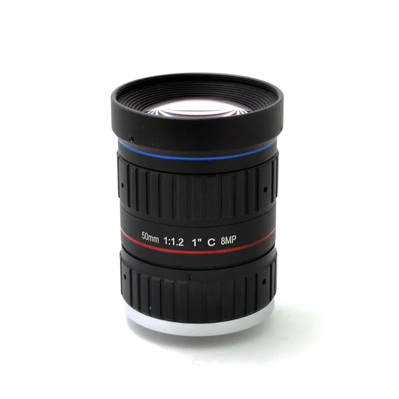 

SMTSEC 50mm C Mount Lens 4K 8MP F1.2 Professional 1" CCTV Lens Industrial Machine Vision Lens for C Mount UHD Camera SL-C5012M