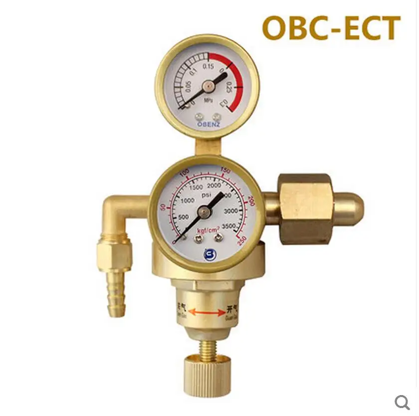 OBC ECT AR Reducer Pressure Gas TIG Flow Meter Welding Weld Regulator