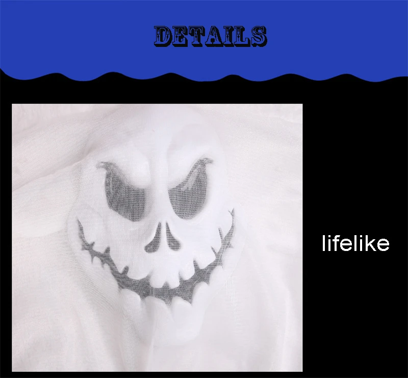 Cosplay&ware 1pc Halloween Decoration Hanging Ghost Terror Theme Party Ornament Scary Skull Haunted Bar Cki30 -Cosplayware Store HTB18zQabo3IL1JjSZFMq6yjrFXaK.jpg