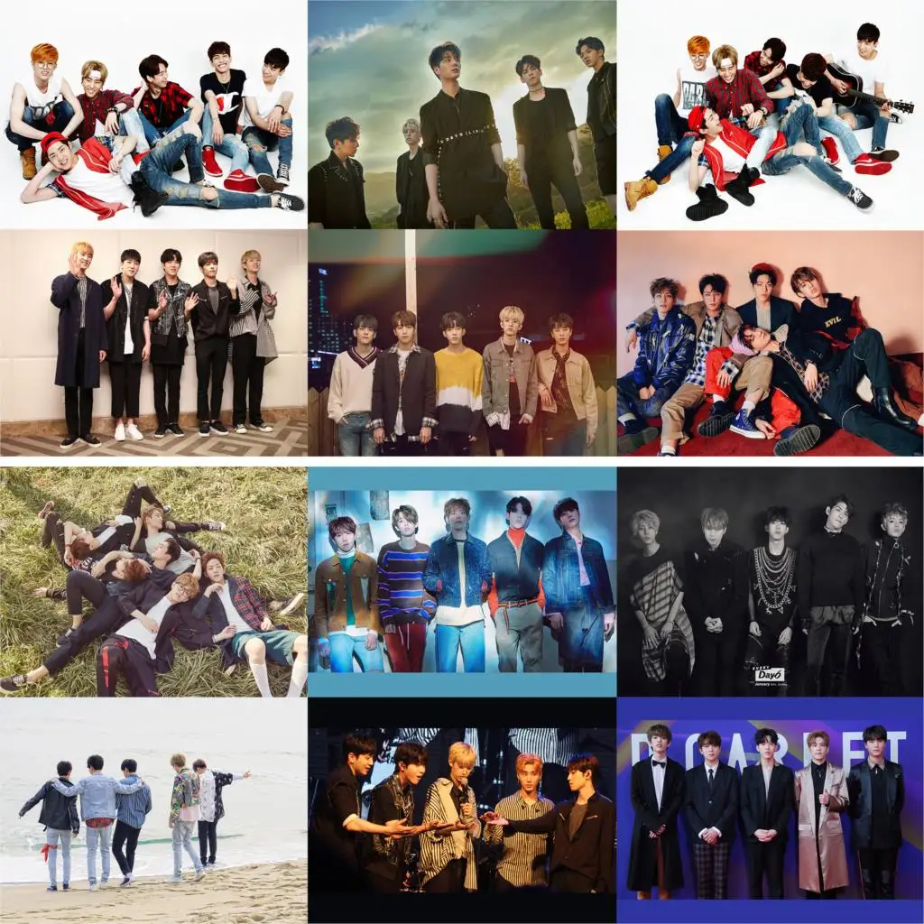 

DAY6 Posters K-pop Vivid Color White Coated Paper Prints Clear Image Home Decoration Livingroom Bedroom free shipping