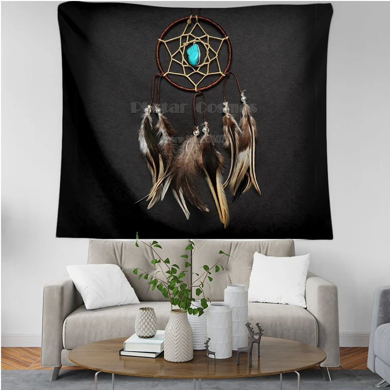 Bear Totem//Native Indian 3D Printing Tapestrying Rectangular Home Decor Wall Ha
