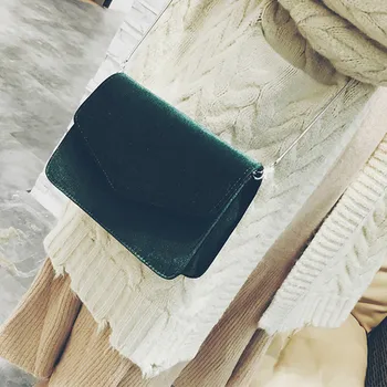 

Womens Bags Fashion Flock Hasp Messenger Crossbody Shoulder taschen women bolsa masculina sac femme sac bandouliere femme