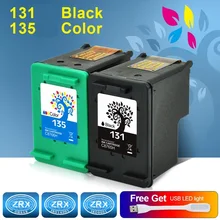 

2pcs Ink Cartridge for HP 131 HP131 HP 135 HP135 C8765HE C8766HE for HP Deskjet 460c 5740 5743 5745 5748 6520 6540 6543 6548