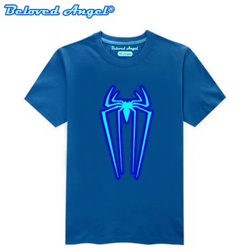 

Luminous Kids T Shirt Children Baby Cartoon T-Shirt Glow In Dark Tees Toddler Boys Casual Sweatshirt Teens Girls Tracksuit Tops
