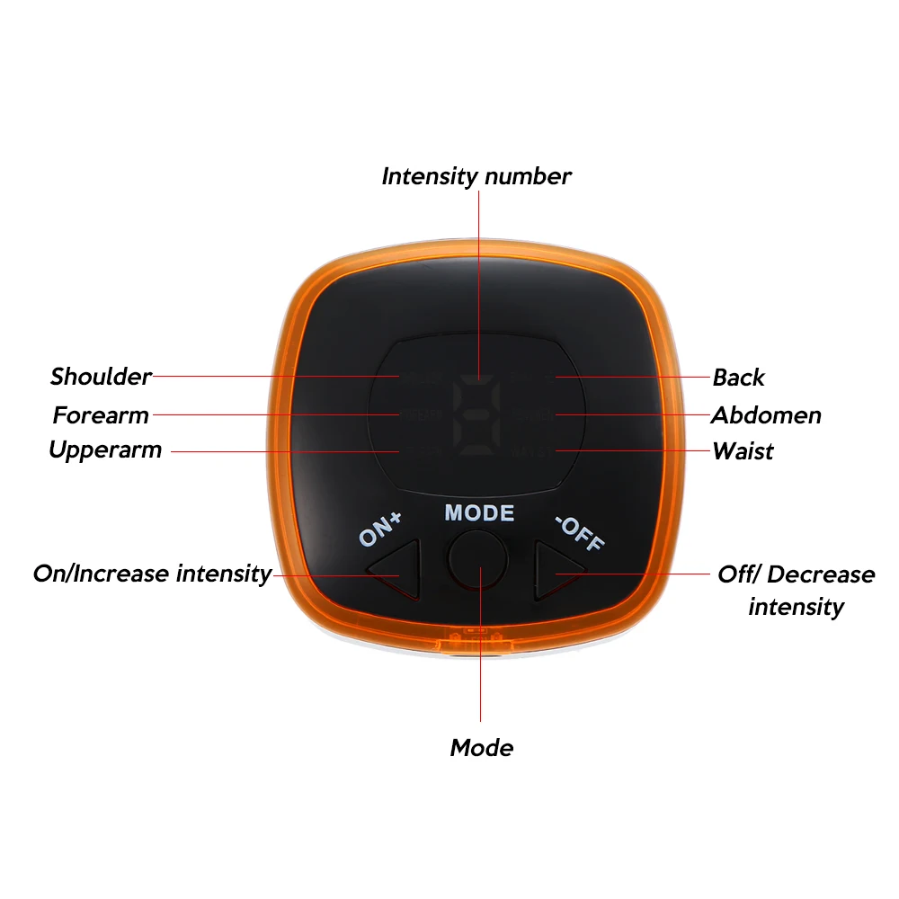  Muscle Stimulator Body Slimming Shaper Machine Vibration Abdominal Muscle Trainer Waist Belly Leg A
