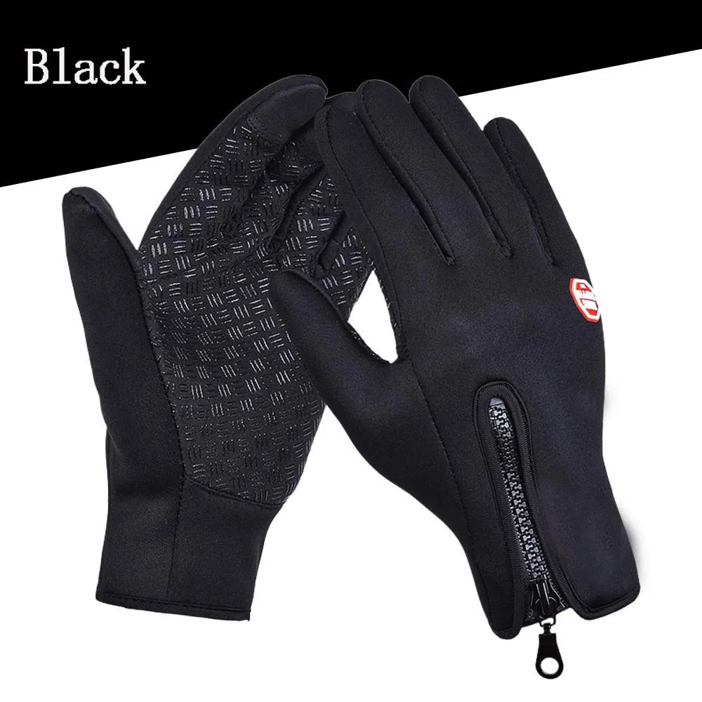 Waterproof Bicycle Glove For Men Women Touch Screen Bike Gloves Winter
