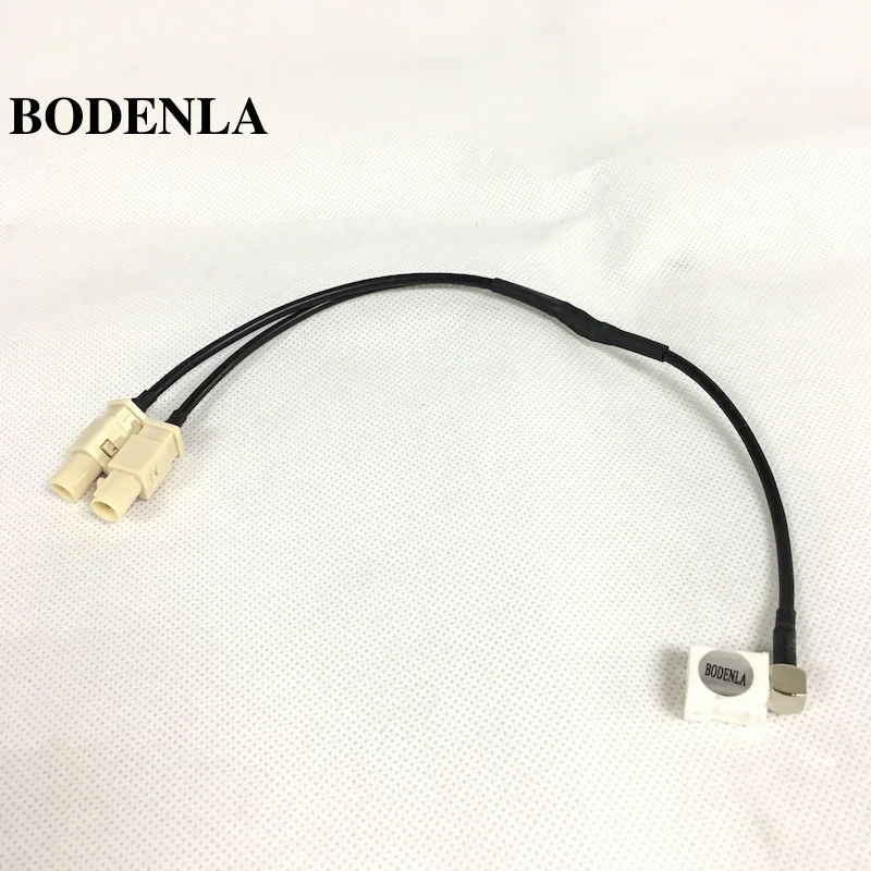 BODENLA 2 к 1 антенный адаптер кабель для VW Golf Jetta 5 6 MK5 MK6 Passat B6 Tiguan Vento RCD510 RNS510|rcd510