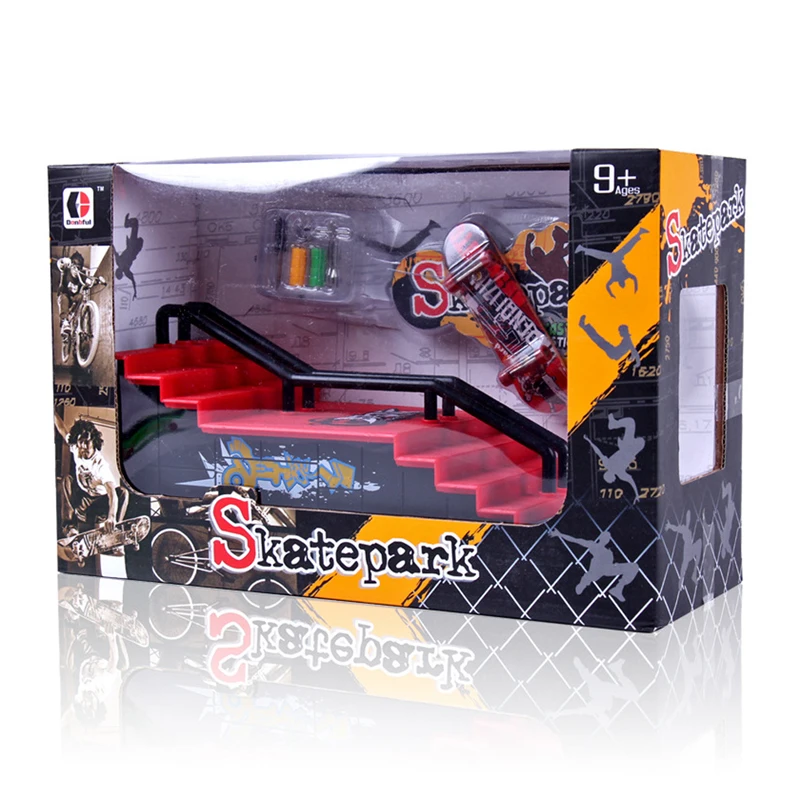 Скейт де Дедо парк рампы части для Fingerboard Finger Board D FCI# для детских праздничных подарков детские игрушки для детских игр парк