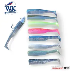 W & K Swing приманка 9 см x 8 г Swimbaits черный Minnow Action Мягкая приманка Pro рыболовные снасти для большой рыбы рыболовные наконечники рок-рыбы приманка