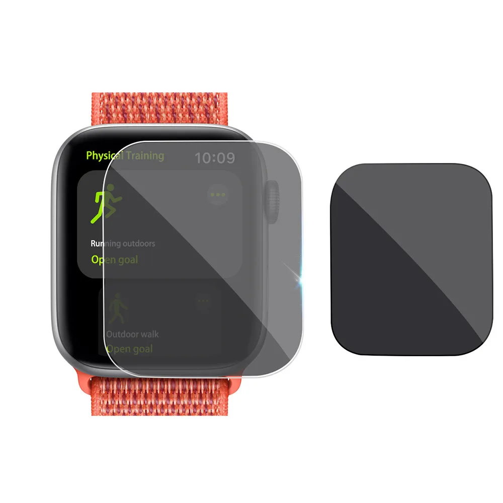 

Smart Accessories For Apple Watch Series 4 40mm 44mm Privacy Anti-Spy TPU Film Screen Protector #10