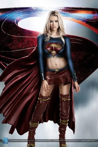 Melissa Benoist Season 1 2 3 Hot USA Girl Hero TV 24"x42" Poster 085 Supergirl