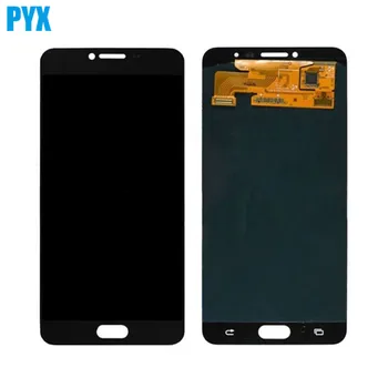 

5PCS/LOT LCD Display Screen With Touch Screen Digitizer Assembly For Samsung Galaxy C7 Pro C7010 Free DHL